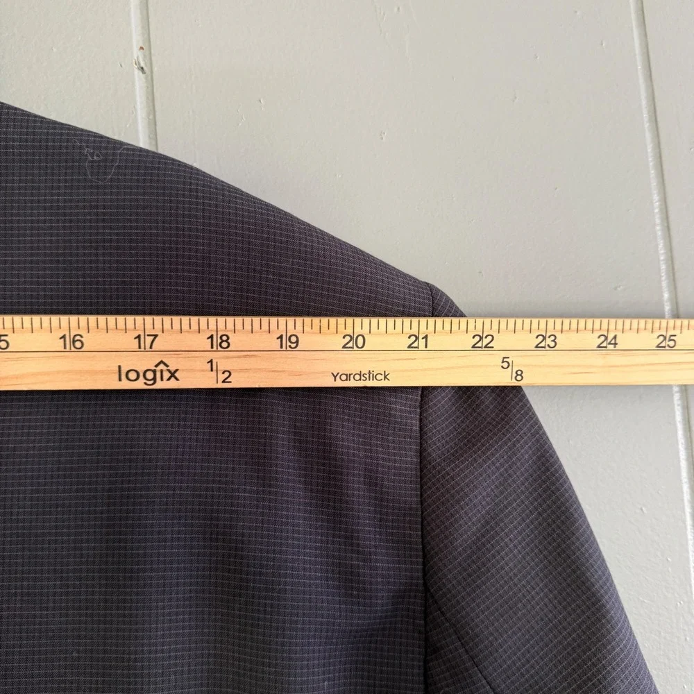 Jack Victor Reflex Stretch Blazer Mens 50L Big Tall Navy Wool Business Blazer